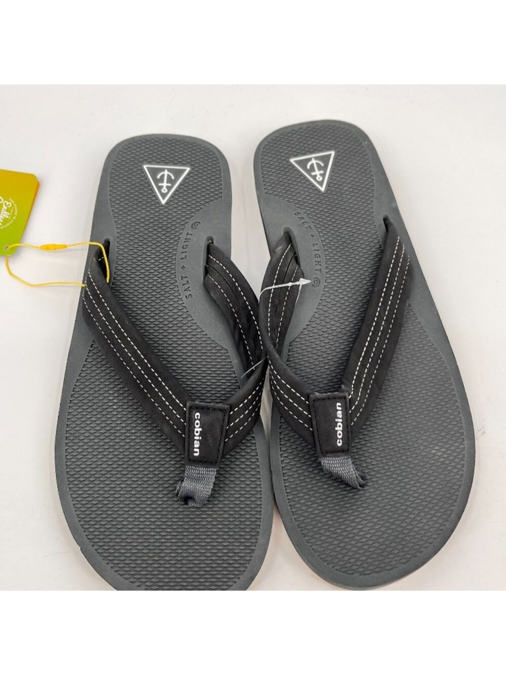 Cobian Men's Anchor Flip-Flop Sandals, in Black, Size 11 | by West Marine